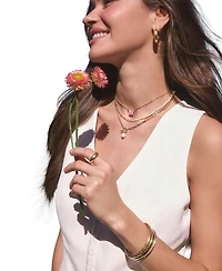 Kendra Scott Freshwater Cultured Pearl in 14k Gold Over Brass Markie Half Chain Necklace