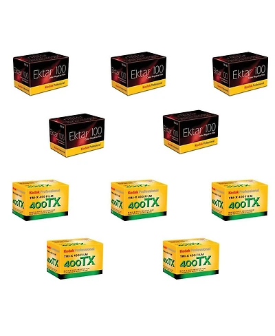 Kodak 5 x Ektar 100 Color Negative Film Iso 100, 35mm Size, 36 exp.