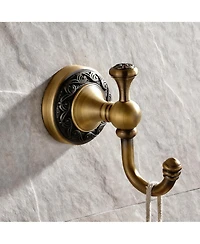 Yigii Antique Brass Wall-Mounted Towel & Coat Hook