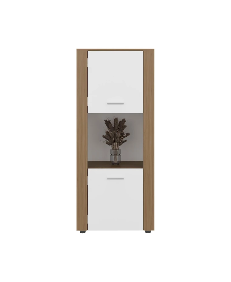 Fm Furniture Hudson Vertical Storage Cabinet
