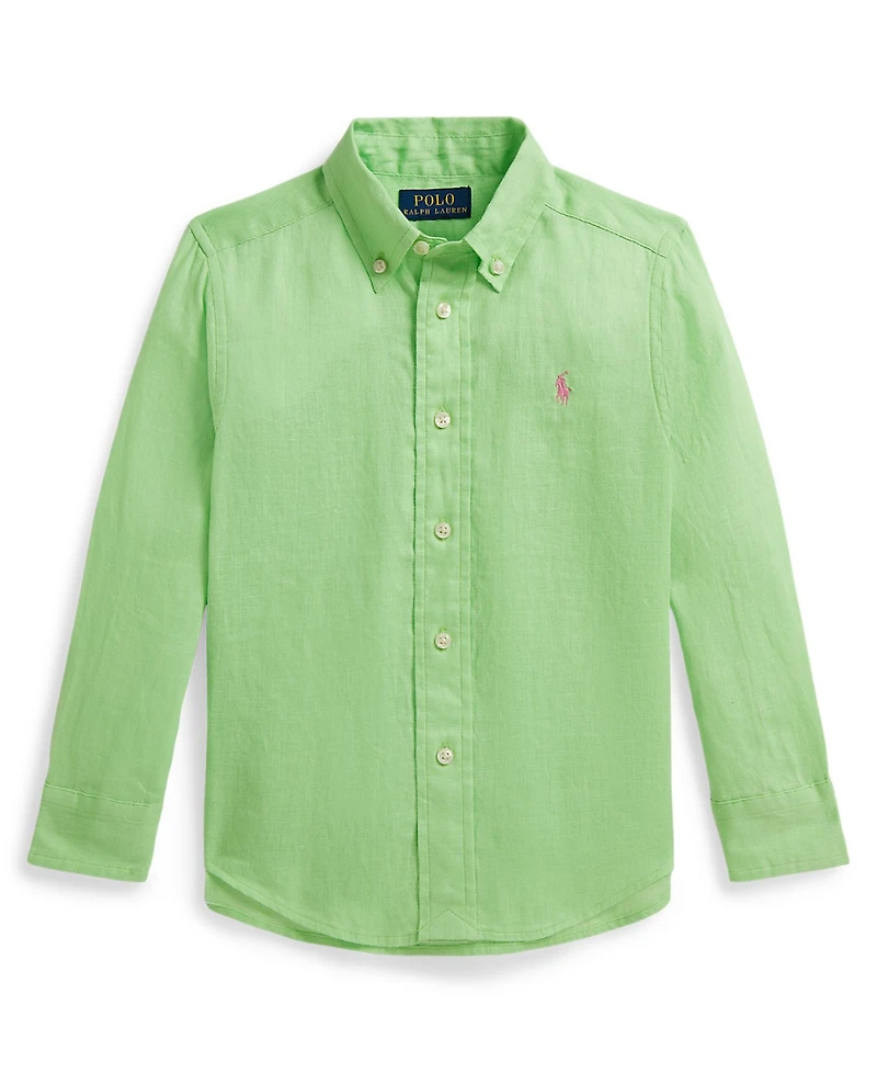 Polo Ralph Lauren Boys 2-7 Linen Shirt