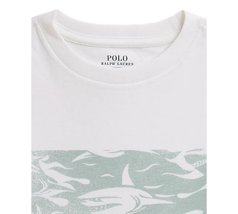 Polo Ralph Lauren Boys 2-7 Logo Tie-Dye Cotton Tee