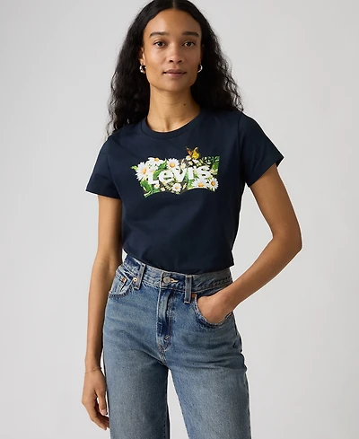 Levi's Women's Perfect Graphic Logo Cotton T-shirt