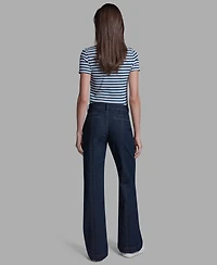 Bcbg Women's Mid-Rise Flared Jeans