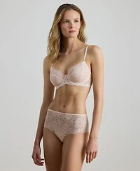 Lauren Ralph Women's Lace Hipster Brief Underwear 4L0029