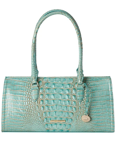 Brahmin Sophia Large Leather Slim Shoulder Bag