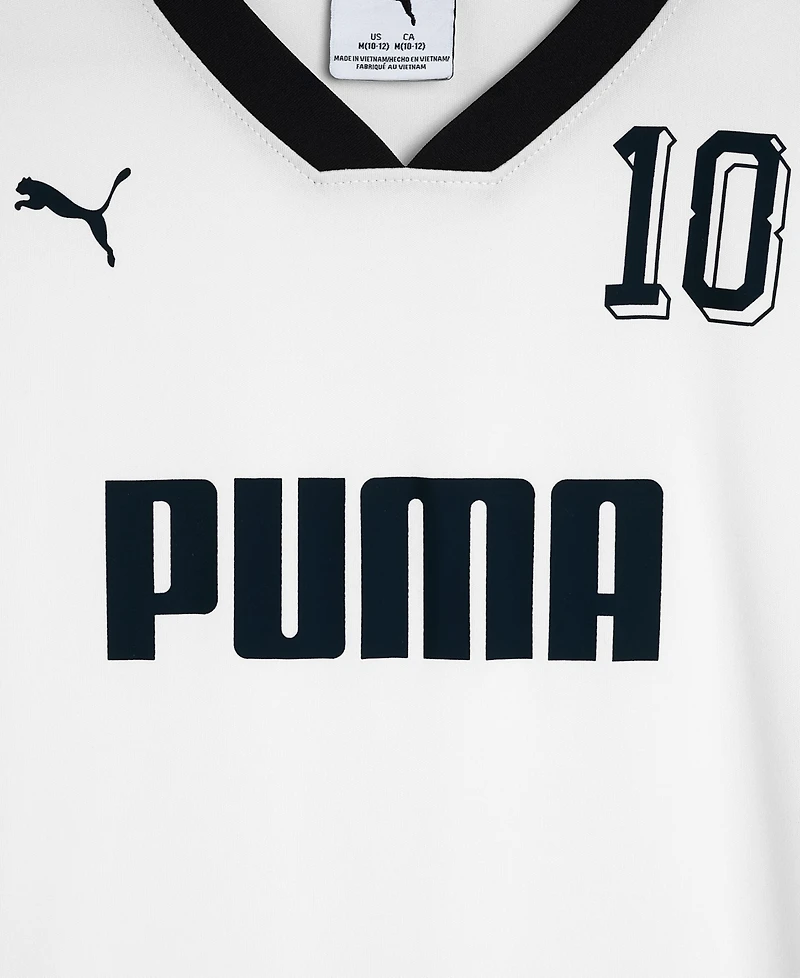 Puma Boys' 8-16 Short-Sleeve Graphic T-Shirt & Shorts, 2-Piece Set