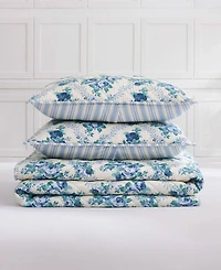 Jessica Simpson Floral Braelyn 3-Pc. Quilt Set, Full/Queen