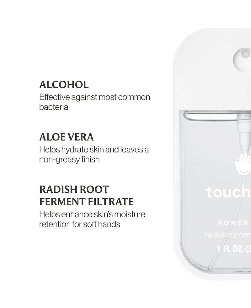 Touchland Power Mist Hydrating Hand Sanitizer, 1 oz.