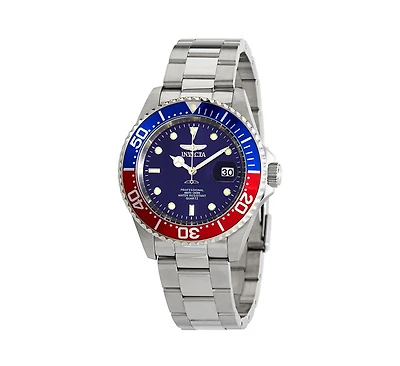 Invicta Men's 24946 Pro Diver Quartz 3 Hand Blue Dial Watch