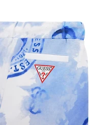 Guess Boys' 7-18 Tie-Dye French Terry Bermuda Shorts