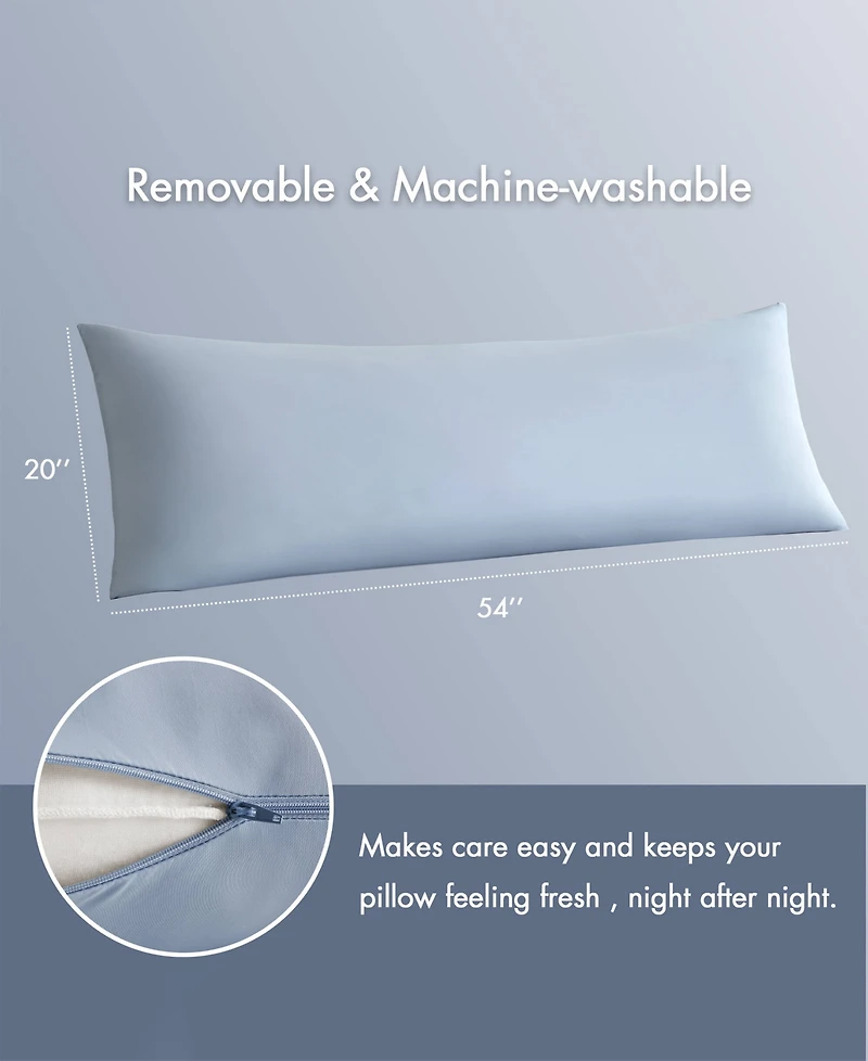 Madison Park Lumi Cooling Body Pillow, 20" x 54"