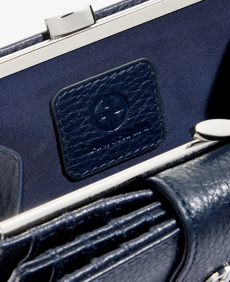 Giani Bernini Softy Leather Framed Colorblock Wallet, Created for Macy's