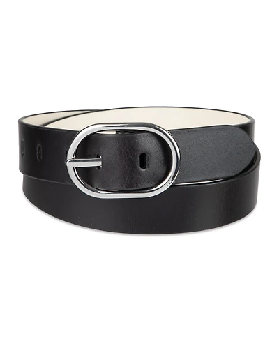 Cole Haan Women's Two-in-One Center Bar Reversible Leather Belt