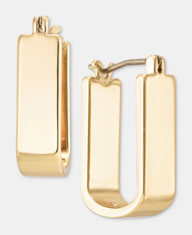 Lauren Ralph Gold-Tone Hoop Earrings