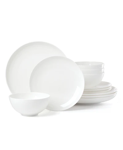 Lenox Studio 1414 Coupe 12-Pc. Dinnerware Set, Service For 4