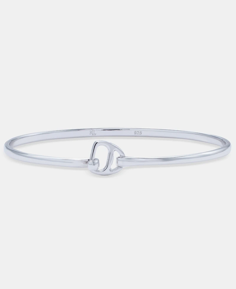 Lauren Ralph Lauren Equestrian Bangle in Sterling Silver