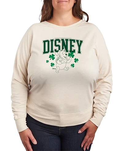 Hybrid Apparel Plus Disney Winnie the Pooh French Terry Long-Sleeve Sweatshirt