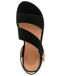 Gentle Souls Women's Lottie Round Toe Flat Sandals