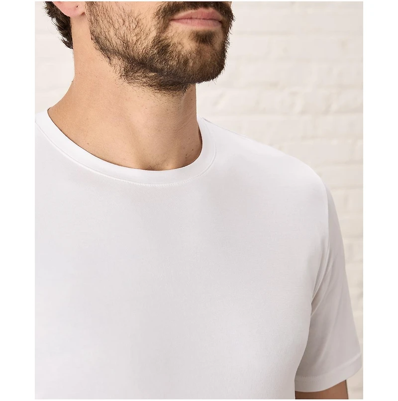 Pact Men's Luxe Signature Slim Crew Neck Tee Made With Organic Cotton