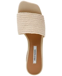 Steve Madden Women's Frolic Bell-Heel Slip-On Sandals