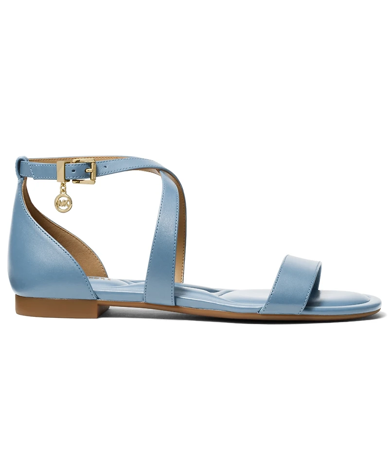 Michael Kors Women's Alexa Flex Buckle Flat Sandals