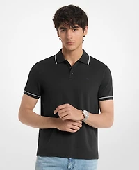 Michael Kors Men's Button-Front Polo Shirt