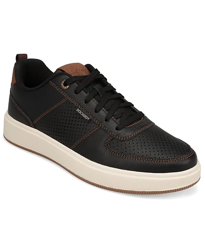 Dockers Men's Laser Removable-Insole Lace-Up Casual Sneakers