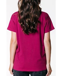 Colourful Rebel Women's Uni Logo Boxy Tee