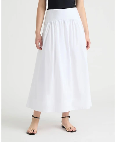 Nvlt Women's Maxi Skirt With Yoke