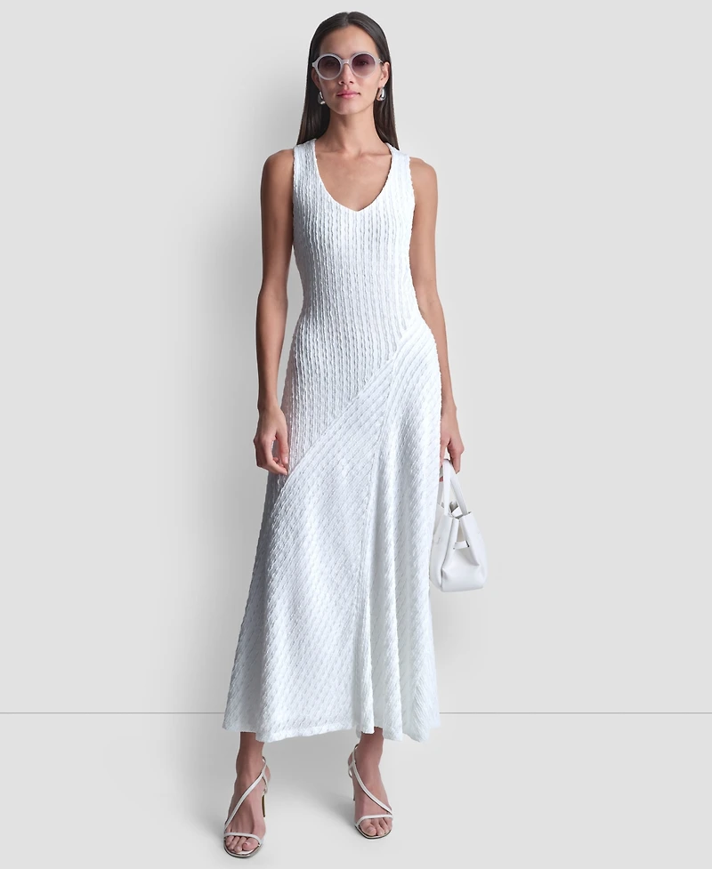 Dkny Women's Scoop Neck Maxi Dress