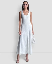 Dkny Women's Scoop Neck Maxi Dress