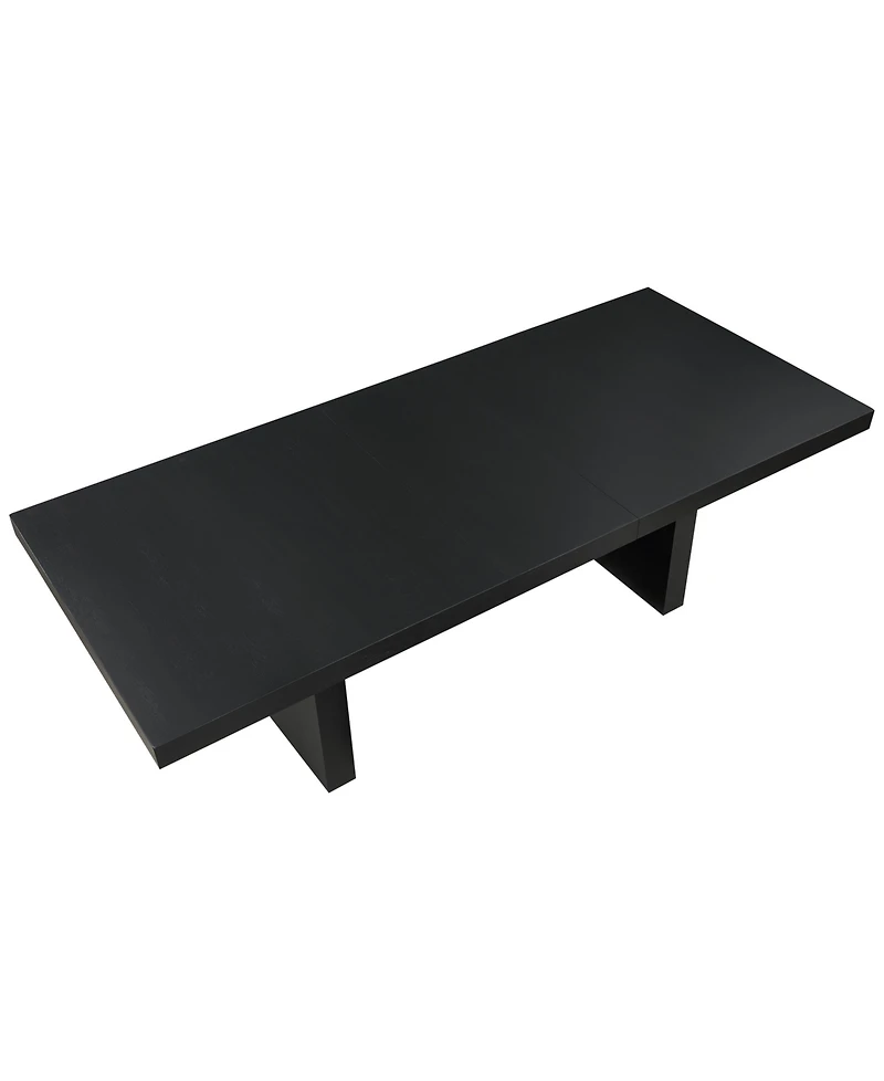 Macai 42" Wood Rectangular Dining Table