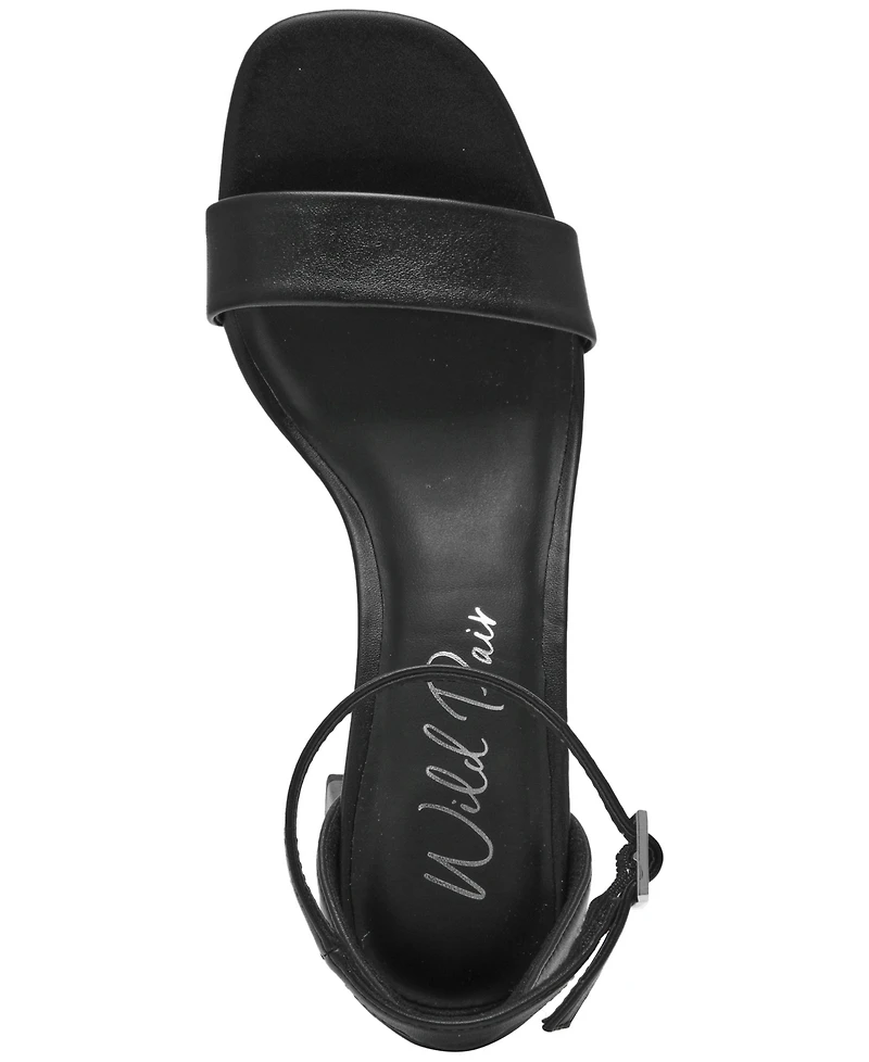 Wild Pair Women's Chessie Block Heel Sandals, Macy's Exclusive