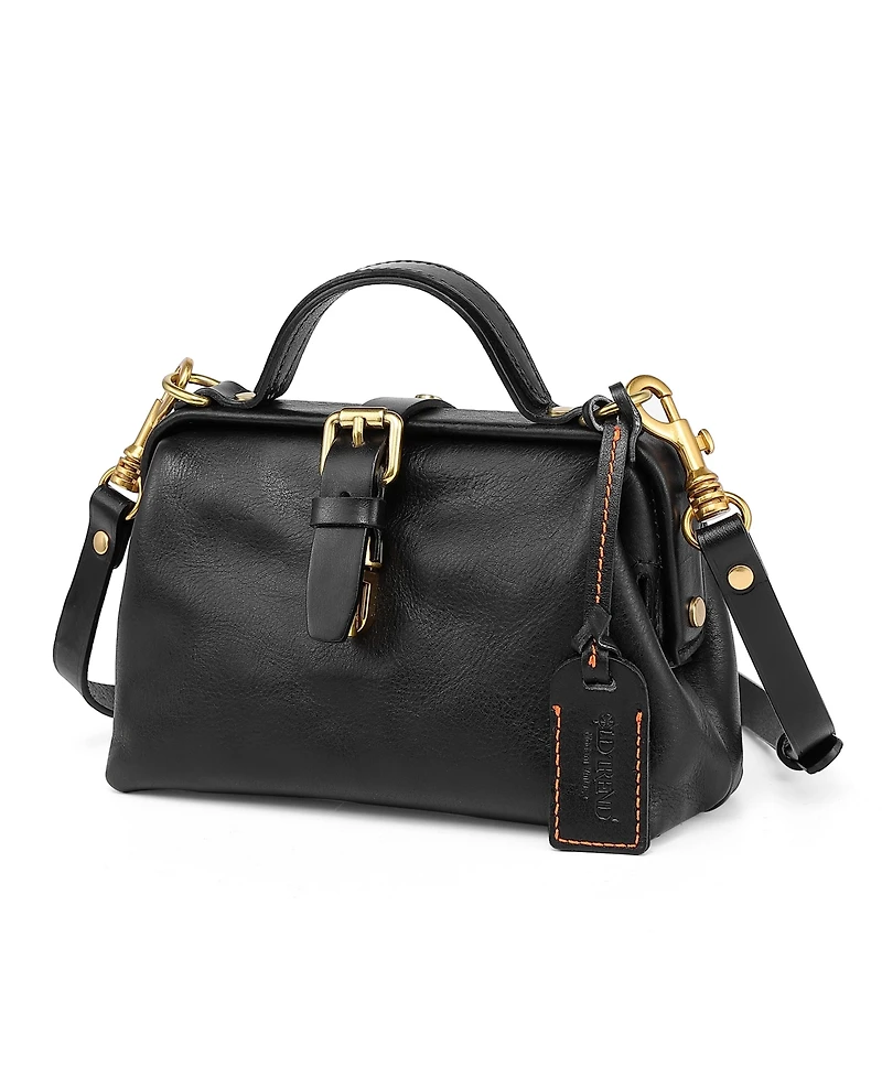 Old Trend Doctor Small Leather Crossbody Bag