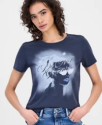 Guess Women's Short-Sleeve Do Not Disturb Easy T-Shirt