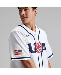 Nike Men's White Usa Baseball 2026 World Classic Stadium Jersey