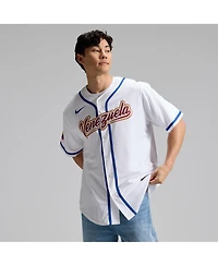 Nike Men's White Venezuela Baseball 2026 World Classic Stadium Jersey