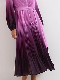 Phase Eight Women's Mira Ombre Tie Waist Midi Dress