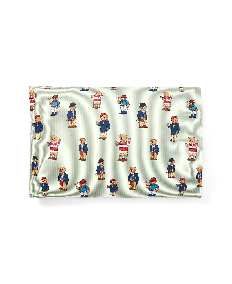 Polo Ralph Lauren Teddy Bear Stripe 3-Pc. Sheet Set, Twin