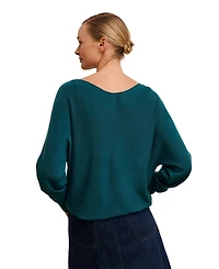 Celtic & Co. Women's Fine Knit Merino Relaxed Sweater