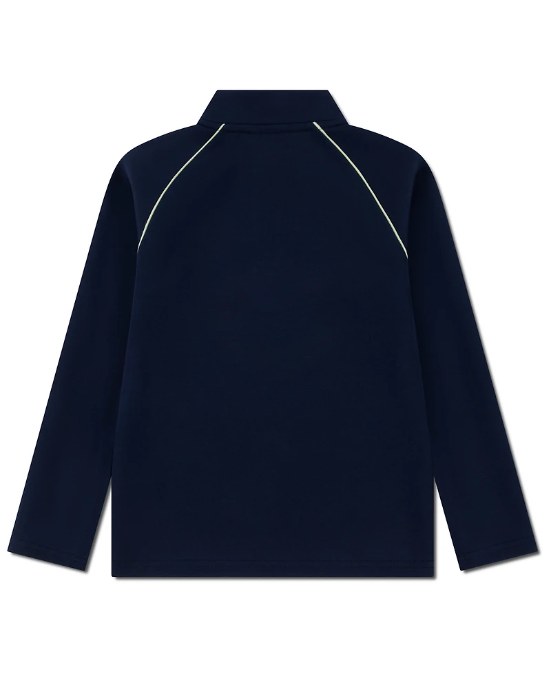Lacoste Boys' 10-16 Long-Sleeve Half-Zip Golf Top