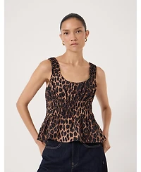 Hush Women's Air Flow Gathered Straps Top