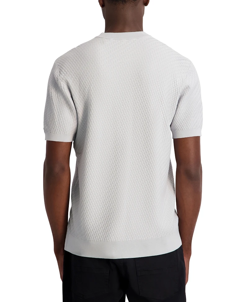 Karl Lagerfeld Paris Men's Crewneck Short-Sleeve T-Shirt