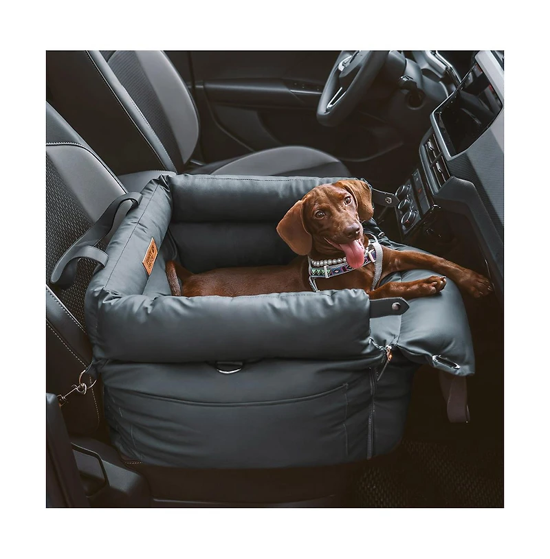 Funny Fuzzy Urban Voyager Dog Car Booster Standard