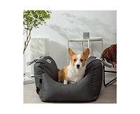 FunnyFuzzy First Class Dog Car Seat Bed