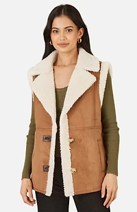 Yumi Women's Button Up Gilet