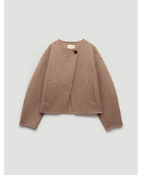 Hush Women's Linnie Double Faced Collarless Jacket