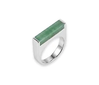 seree Year of the Horse — Jade Stone Saddle Ring