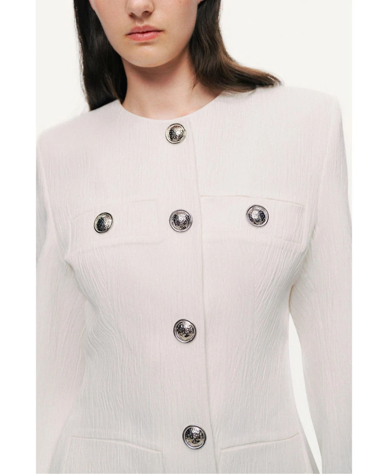 Nocturne Women's Padded Shoulder Mini Dress